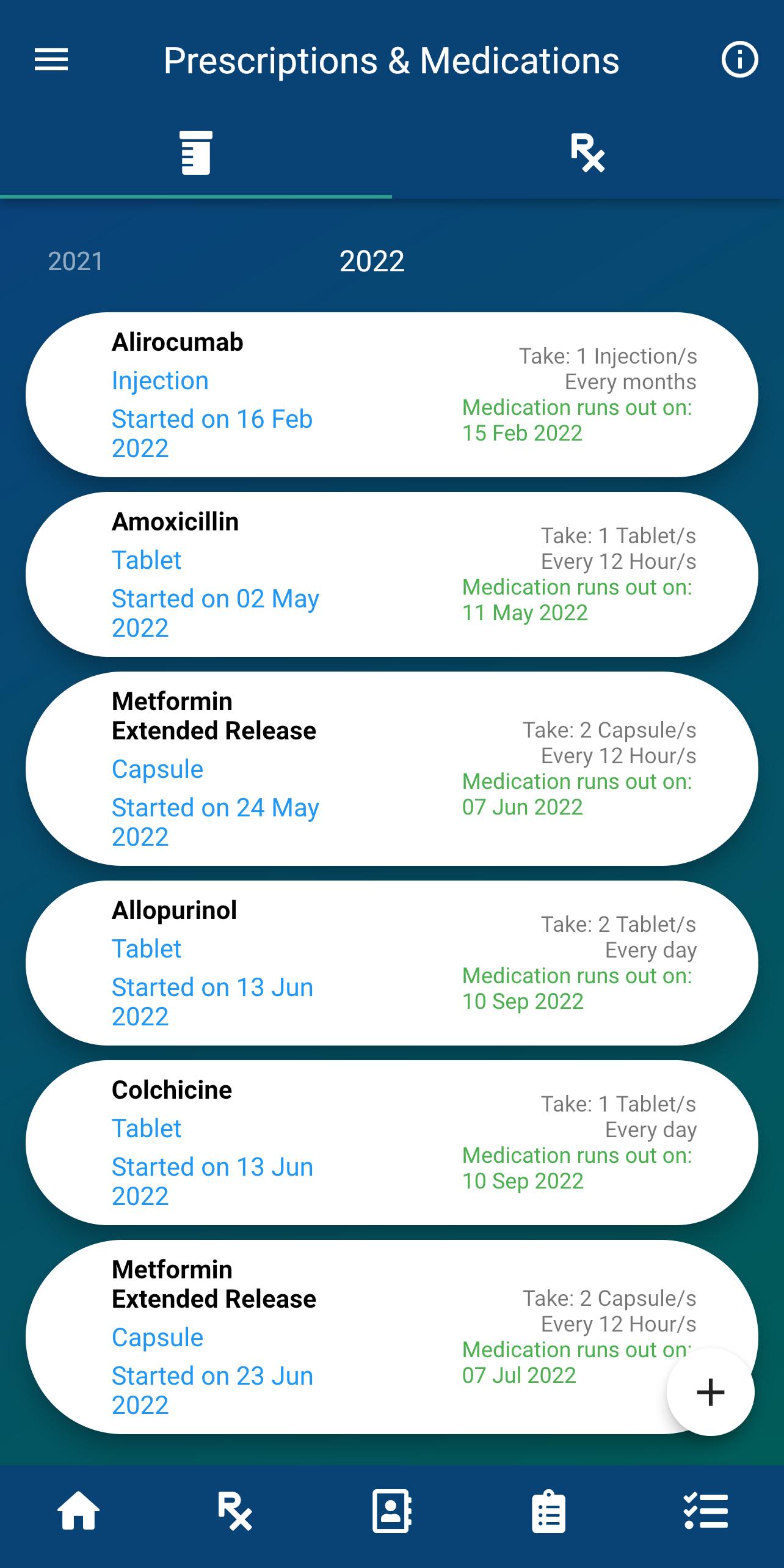 Home Screen