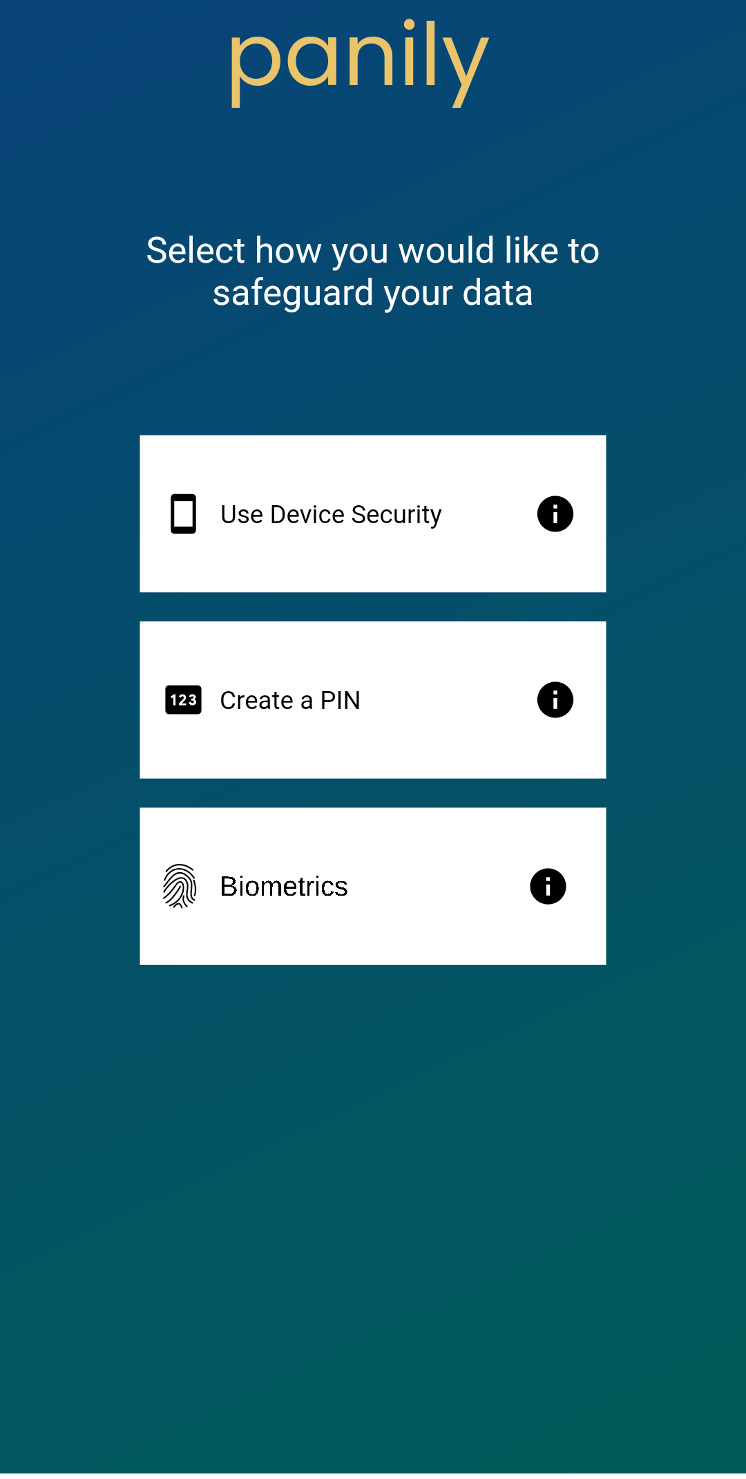 Home Screen
