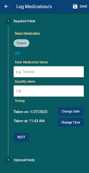 Select medication